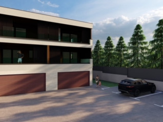 PULA, NEW BUILDING, APARTMENT 80.7 m² WITH TERRACE AND PARKING SPACE (30651)