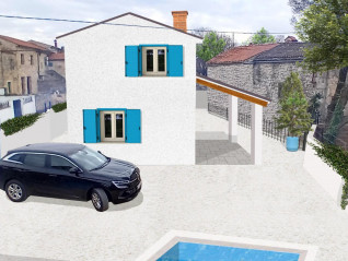 BUTKOVIĆI, SVETVINČENAT – BOUWGROND MET TOESTEMMING VOOR EEN HUIS MET ZWEMBAD (30206)