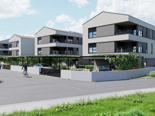 Prodej bytů v moderní novostavbě s bazénem, blízko Fažany! (22088)